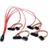 Picture of StarTech.com 50cm Internal Serial Attached SCSI Mini SAS Cable - SFF8087 to 4x SFF8482