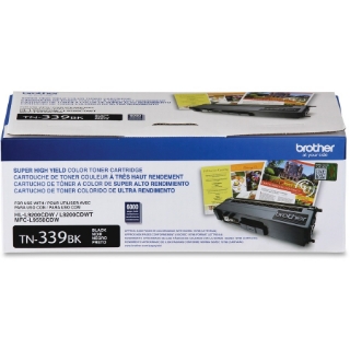 Picture of Brother Genuine TN339BK Super High Yield Black Toner Cartridge