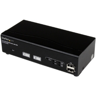 Picture of StarTech.com 2 Port USB DVI KVM Switch with DDM Fast Switching Technology and Cables