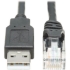 Picture of Tripp Lite USB-A to RJ45 Rollover Console Cable Cisco Compatible M/M 6ft