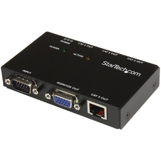 Picture of StarTech.com 4 Port VGA Over CAT5 Video Extender - 450ft (150m)