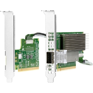 Picture of HPE InfiniBand HDR PCIe3 Auxiliary Card with 350mm Cable Kit
