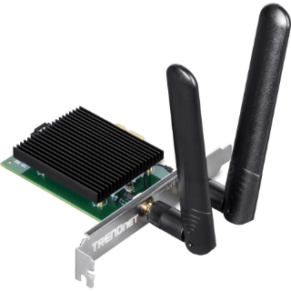 Picture of TRENDnet TEW-907ECH IEEE 802.11ax Bluetooth 5.2 Dual Band Wi-Fi/Bluetooth Combo Adapter for Desktop Computer