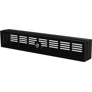 Picture of StarTech.com 2U 19" Rack Mount Security Cover - Hinged Locking Panel/ Cage/ Door for Server Rack/Network Cabinet Security & Access Control