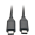Picture of Tripp Lite 3ft USB 3.1 Gen 1.5 Gbps Cable USB Type C USB-C to USB-C M/M