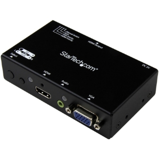 Picture of StarTech.com 2x1 HDMI + VGA to HDMI Converter Switch w/ Automatic and Priority Switching - 1080p