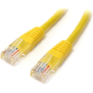 Picture of StarTech.com 2 ft Yellow Molded Cat5e UTP Patch Cable