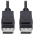 Picture of Tripp Lite DisplayPort 1.4 Cable with Latching Connectors, 8K, M/M, Black, 15 ft.
