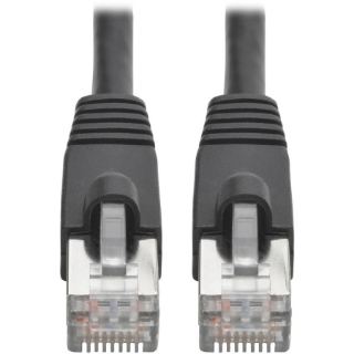 Picture of Tripp Lite Cat6a Ethernet Cable 10G STP Snagless Shielded PoE M/M Black 4ft