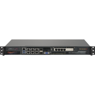 Picture of Supermicro SuperServer 5018D-FN8T 1U Rack-mountable Server - 1 x Intel Xeon D-1518 2.20 GHz - Serial ATA/600 Controller