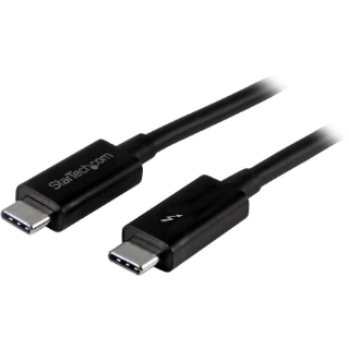 Picture of StarTech.com Thunderbolt 3 Cable - 3 ft / 1m - 4K 60Hz - 20Gbps - USB C to USB C Cable - Thunderbolt 3 USB Type C Charger Cable