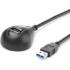 Picture of StarTech.com 5 ft Black Desktop SuperSpeed USB 3.0 Extension Cable - A to A M/F