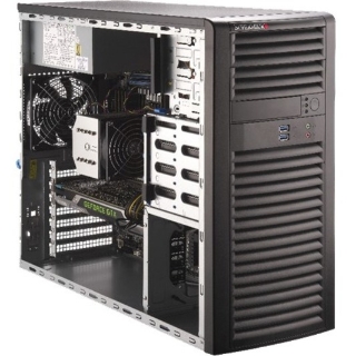 Picture of Supermicro SuperWorkstation 5039A-i Barebone System - Mid-tower - Socket R4 LGA-2066 - 1 x Processor Support