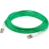 Picture of AddOn 8m LC (Male) to LC (Male) Green OS2 Duplex Fiber OFNR (Riser-Rated) Patch Cable