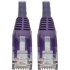 Picture of Tripp Lite 20ft Cat6 Gigabit Snagless Molded Patch Cable RJ45 M/M Purple 20'
