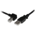 Picture of StarTech.com 3m USB 2.0 A to Left Angle B Cable - M/M