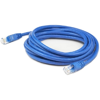 Picture of AddOn 80ft RJ-45 (Male) to RJ-45 (Male) Blue Cat7 UTP PVC Copper Patch Cable