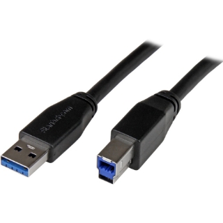 Picture of StarTech.com 10m 30 ft Active USB 3.0 USB-A to USB-B Cable - M/M - USB A to B Cable - USB 3.1 Gen 1 (5 Gbps)