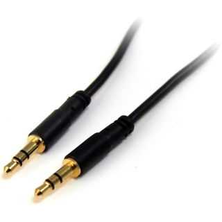 Picture of StarTech.com 3 ft Slim 3.5mm Stereo Audio Cable - M/M