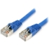 Picture of StarTech.com 100 ft Blue Snagless Shielded Cat5e Patch Cable