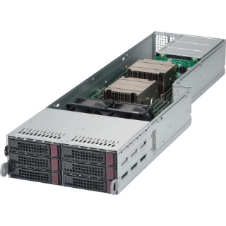 Picture of Supermicro SuperServer F628R3-R72B+ Barebone System - 4U Rack-mountable - Socket R3 LGA-2011 - 2 x Processor Support