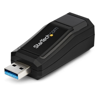 Picture of StarTech.com USB 3.0 to Gigabit Ethernet NIC Network Adapter ? 10/100/1000 Mbps