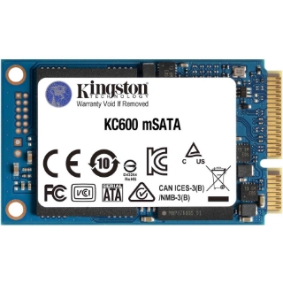 Picture of Kingston KC600 1 TB Solid State Drive - mSATA Internal - SATA (SATA/600)