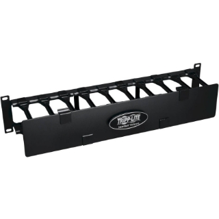 Picture of Tripp Lite Rack Enclosure Horizontal Cable Manager Steel w Finger Duct 2URM