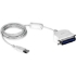 Picture of TRENDnet USB to Parallel 1284 Converter Cable, TU-P1284, USB 1.1/2.0/3.0, Windows 10/8.1/8/7, Mac OS X 10.6-10.9, 2 m (6.6 ft) Length, Connect Parallel Port Printers to a USB Port, Plug & Play