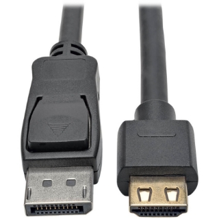 Picture of Tripp Lite DisplayPort to HDMI Adapter Cable Active DP 1.2a to HDMI 4K 10ft