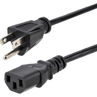 Picture of StarTech.com 6 ft Standard Computer Power Cord - NEMA5-15P to C13 - Power cable - 10 Pack