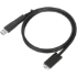 Picture of Targus 1M USB-C Male with Screw to USB-C Male Cable with USB-A Tether