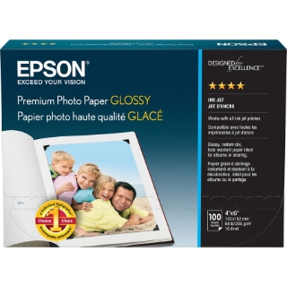 Picture of Epson Premium Inkjet Photo Paper - White