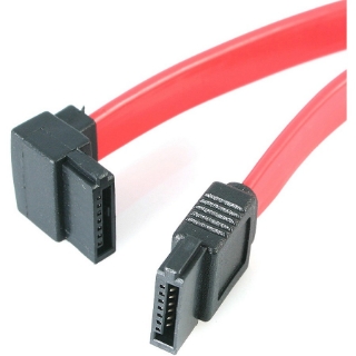 Picture of StarTech.com 12in SATA to Left Angle SATA Serial ATA Cable