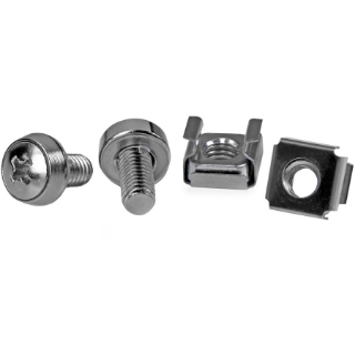 Picture of StarTech.com 50 Pkg M6 Mounting Screws and Cage Nuts