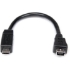 Picture of StarTech.com 6in Micro USB to Mini USB Adapter Cable M/F