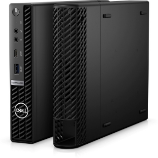 Picture of Dell OptiPlex 7000 7090 Desktop Computer - Intel Core i5 10th Gen i5-10500T Hexa-core (6 Core) 2.30 GHz - 16 GB RAM DDR4 SDRAM - 512 GB M.2 PCI Express NVMe SSD - Micro PC - Black