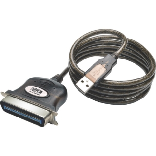 Picture of Tripp Lite 10ft USB to Parallel Printer Cable USB-A to Centronics 36-M/M