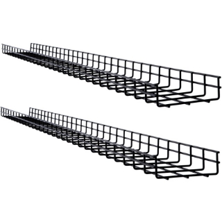 Picture of Tripp Lite Wire Mesh Cable Tray - 150 x 50 x 1500 mm (6 in. x 2 in. x 5 ft.), 2-Pack