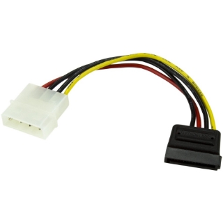 Picture of StarTech.com 6in 4 Pin LP4 to SATA Power Cable Adapter