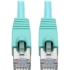 Picture of Tripp Lite Cat6a Snagless Shielded STP Patch Cable 10G, PoE, Aqua M/M 35ft