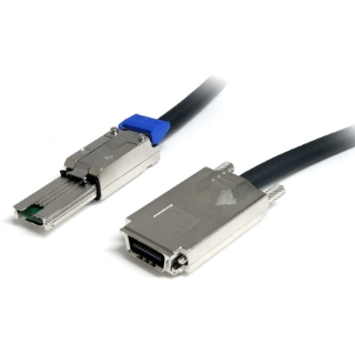 Picture of StarTech.com 2m External Serial Attached SCSI SAS Cable - SFF-8470 to SFF-8088