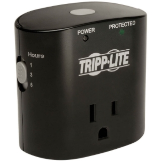 Picture of Tripp Lite Surge Protector Wallmount Direct Plug In 1 Outlet with Timer