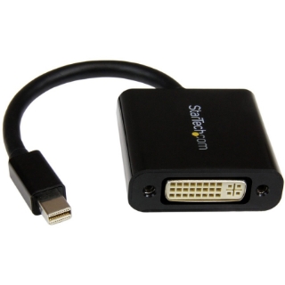 Picture of StarTech.com Mini DisplayPort to DVI Adapter, Mini DP to DVI-D Single Link Converter, 1080p Video, Passive, mDP 1.2 to DVI Monitor/Display