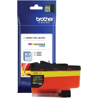 Picture of Brother Genuine LC3035Y Single Pack Ultra High-yield Yellow INKvestment Tank Ink Cartridge