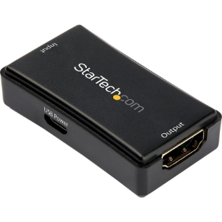 Picture of StarTech.com 45ft / 14m HDMI Signal Booster - 4K 60Hz - USB Powered - HDMI Inline Repeater & Amplifier - 7.1 Audio Support (HDBOOST4K2)