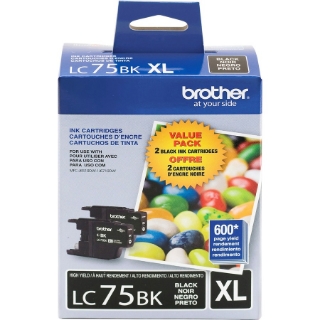 Picture of Brother LC75BK Original Ink Cartridge