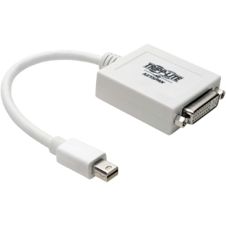 Picture of Tripp Lite 6in Mini DisplayPort to DVI Adapter Converter mDP to DVI-I M/F 6"