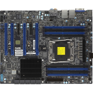 Picture of Supermicro X10SRA-F Server Motherboard - Intel C612 Chipset - Socket LGA 2011-v3 - ATX