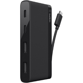 Picture of Belkin USB-C 4-Port Mini Hub (For Business / Bag & Label)